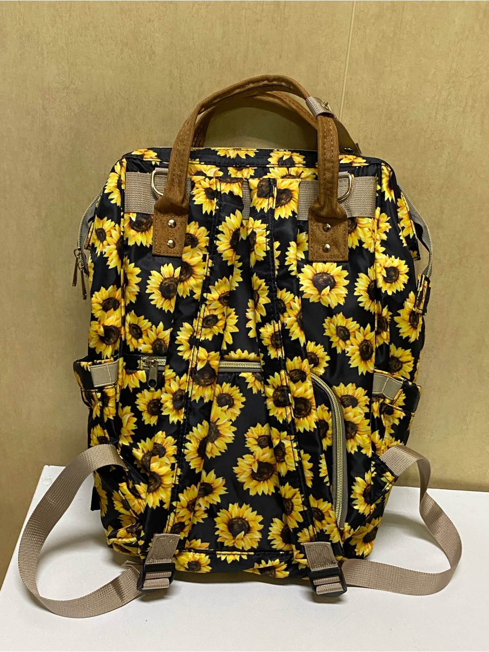 Backpack with Sunflowers - Picture 5 of 14